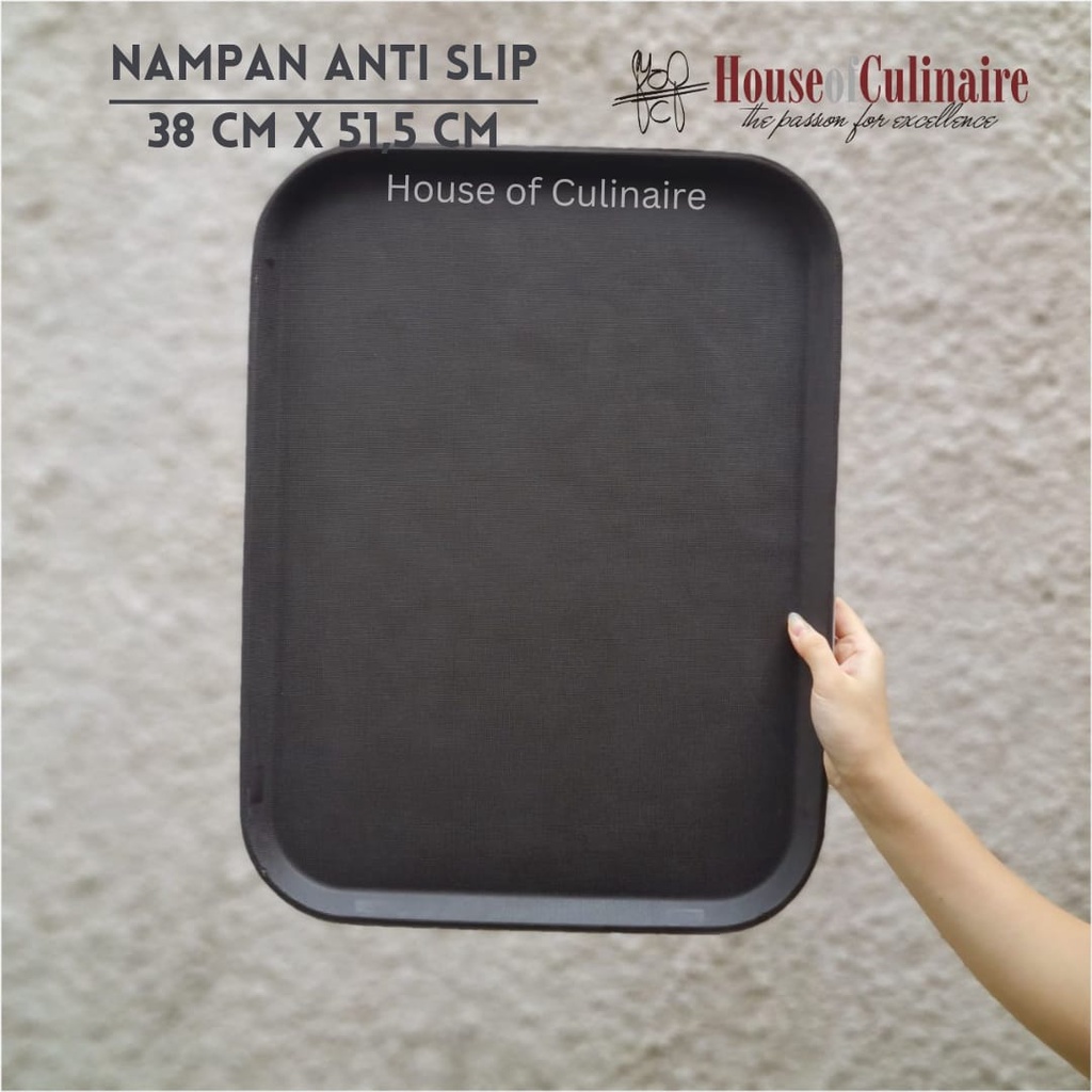 Tray Anti Slip Persegi Besar Nampan Baki Non Slip Rectangular 1520 PT