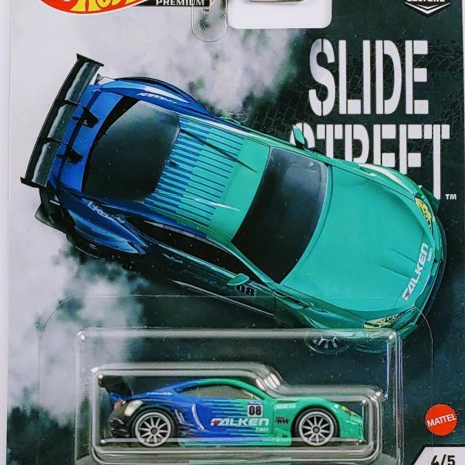 Hot Wheels Premium Pandem Subaru BRZ Slide Street Falken ban karet