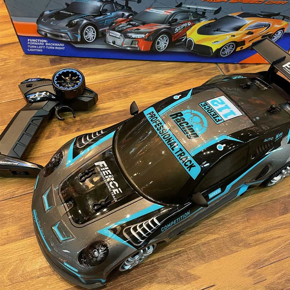 RC Drift Mobil Balap LED 2.4GHz Remote Control Drifting Racing