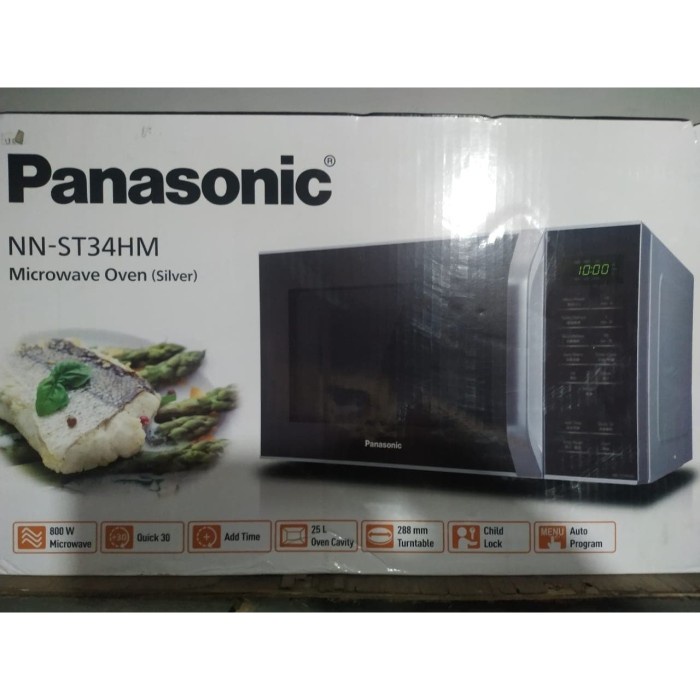 Panasonic Nn-St34Hm - Tte Microwave Oven Digital 25 Liter 800 Watt