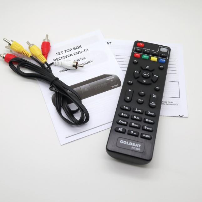 Set Top Box TV Digital GOLDSAT SONIC DVB-T2 STB Terrestrial