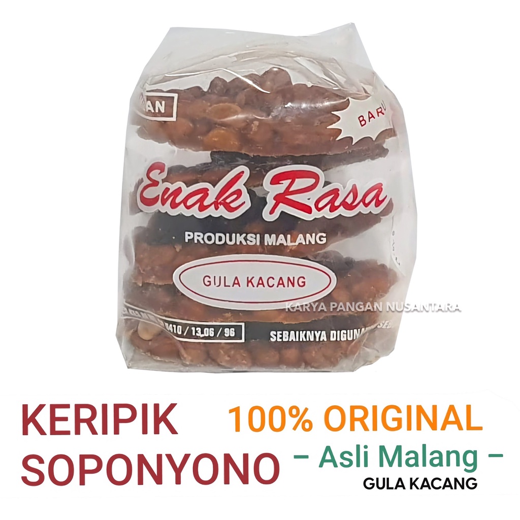 

GULO KACANG SOPONYONO ORIGINAL GULA KACANG MANIS SOPONYONO ASLI MALANG