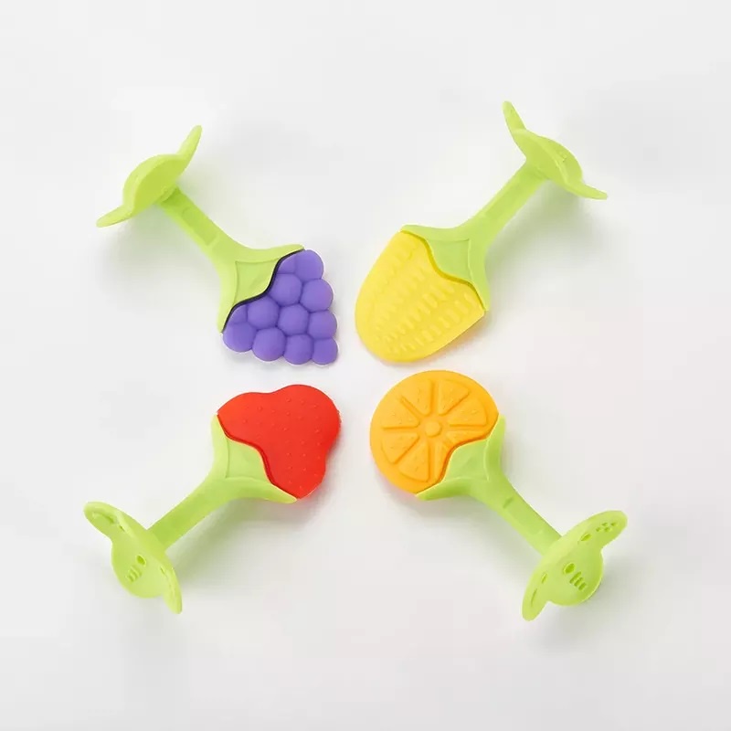 GOOGOO Baby Teether Silicone Fruit Shape / Gigitan Bayi Model Buah