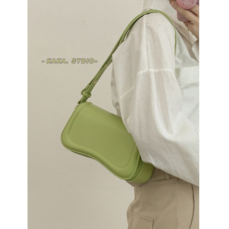 Suhao niche desain tas ketiak wanita musim panas 2022 tas pelana fashion trendi baru high-end gaya barat all-match messenger bag