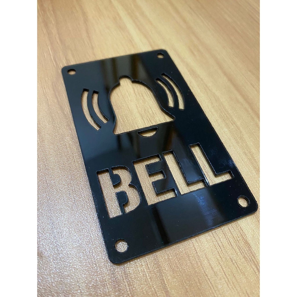 Bell Akrilik / Akrilik Papan Penunjuk Bell