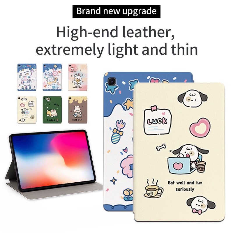 Casing Flip Samsung Galaxy Tab S6 Lite 2022 2020 10.4 &quot;SM-P613 SM-P619 SM-P615 SM-P610N Motif Kartun