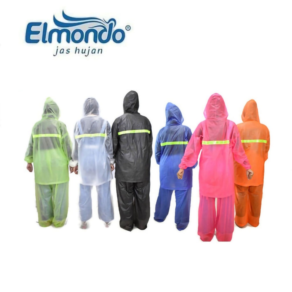 Elmondo 935 1 Set Raincoat Jas Hujan Setelan Mantel Baju Celana