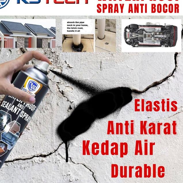 

PROMO Rubber Sealant Spray 500ML Original Lem Penambal Atap Anti Bocor - Putih