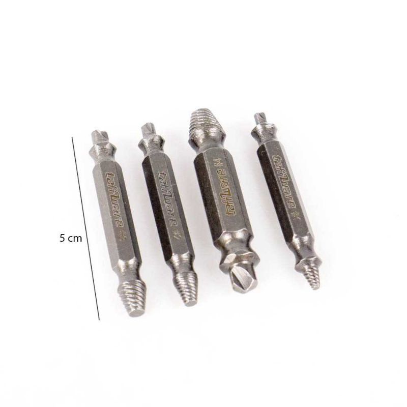 Taffware Screw Extractor Broken Striped Screw Remover - S2
