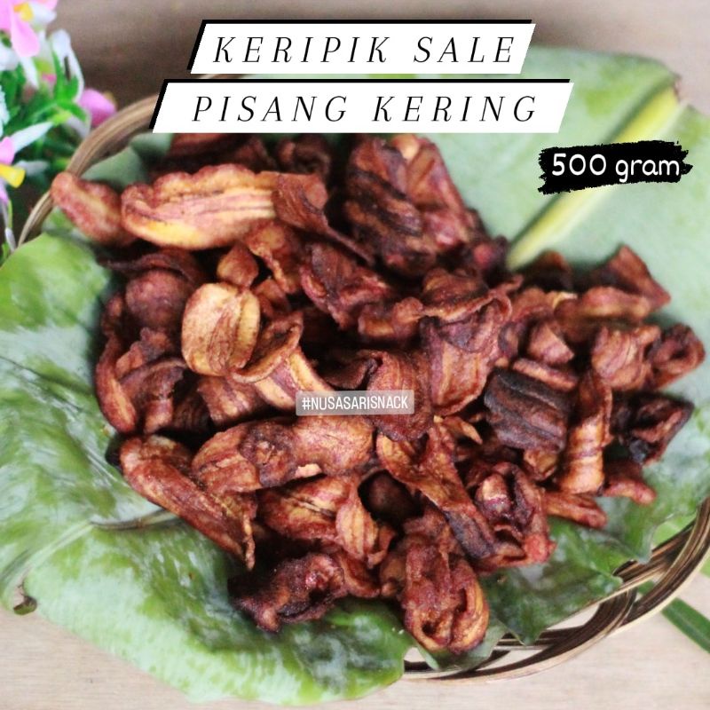 

Keripik Sale Pisang Kering Kripas 500 gr