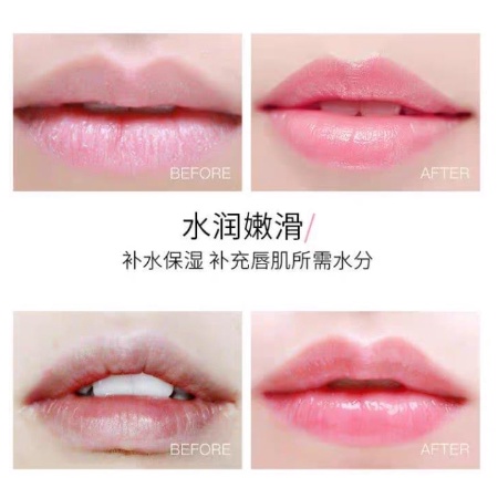 Veze Masker Gel Bibir Kolagen Pelembab Bibir Pengelupasan Antiretak Memudarkan Kerutan Bibir CJR