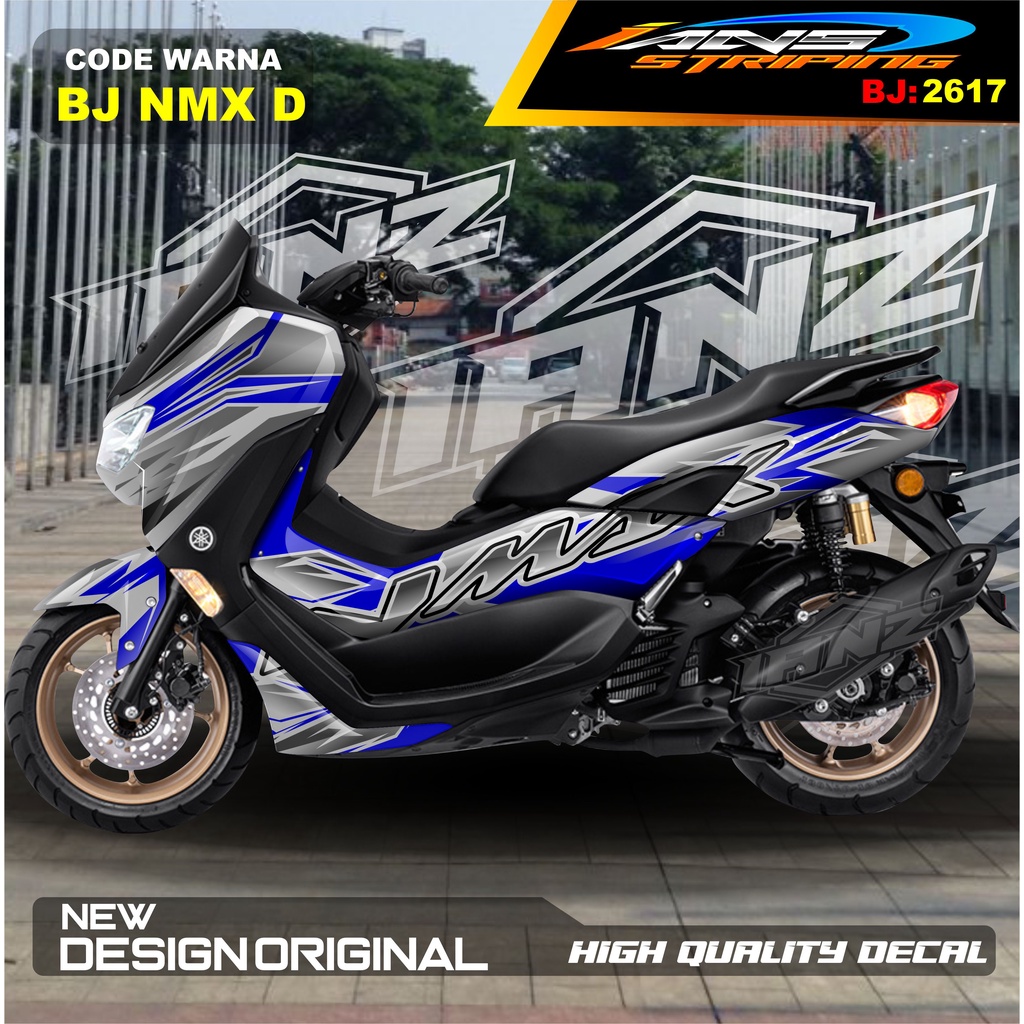 STICKER DECAL NMAX FULL BODY NEW DESAIN / STICKER VARIASI ALL NEW NMAX TERBARU  / STICKER NMAX OLD