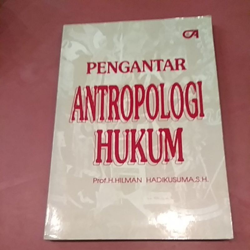 Pengantar Antropologi Hukum