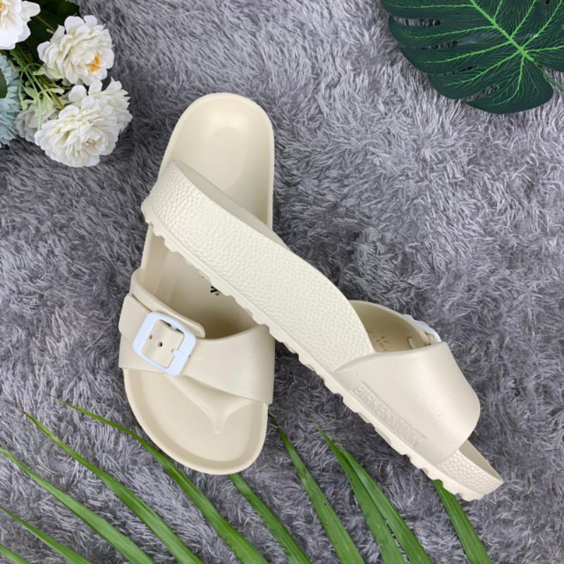 Sandal Wanita Selop Ringan Strap Satu Sendal Cewek Slop Geper