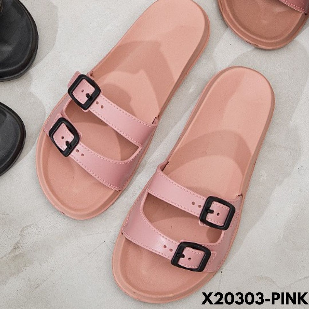 SANDAL SELOP WANITA WANITA JALAN SEHARIAN KASUAL GOODIE BAHAN RUBBER BERKUALITAS IMPORT 20303