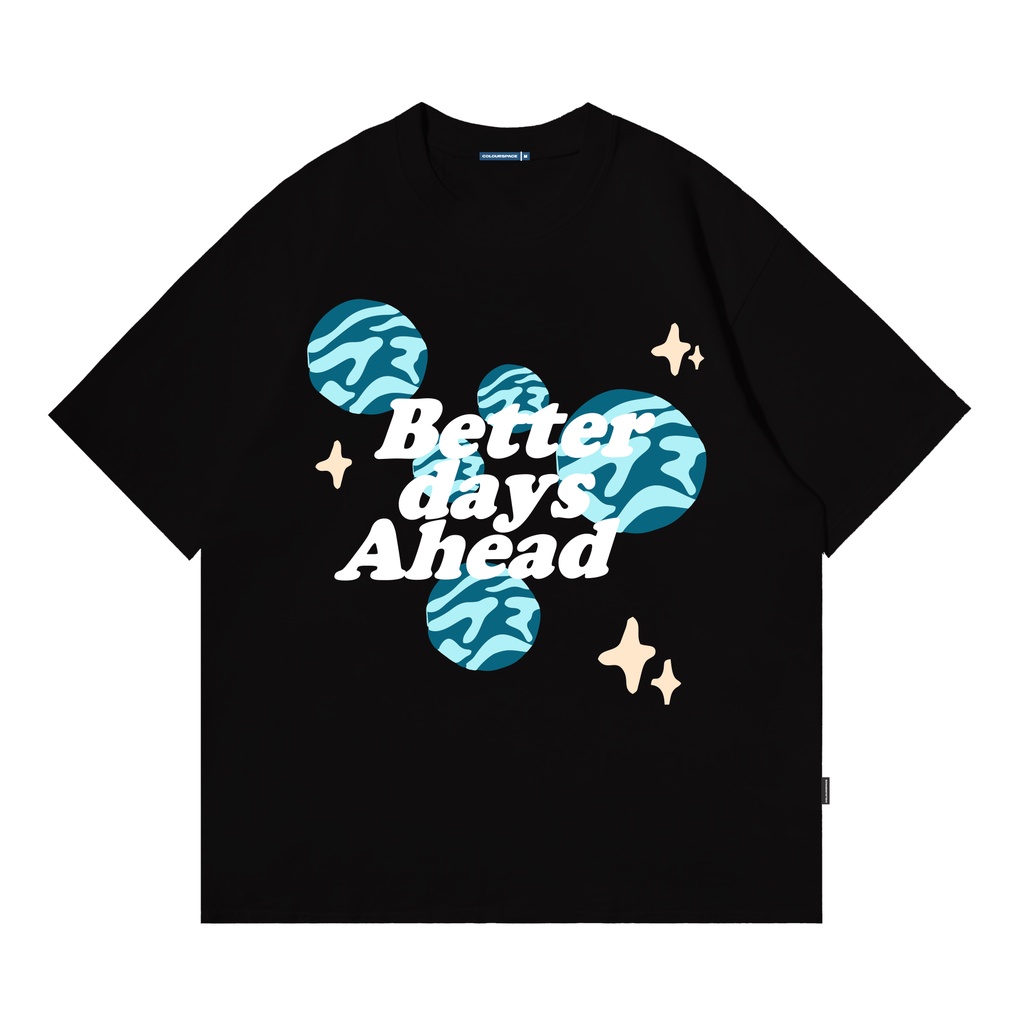 Colourspace Kaos Oversize Betterdays TO 006 Black