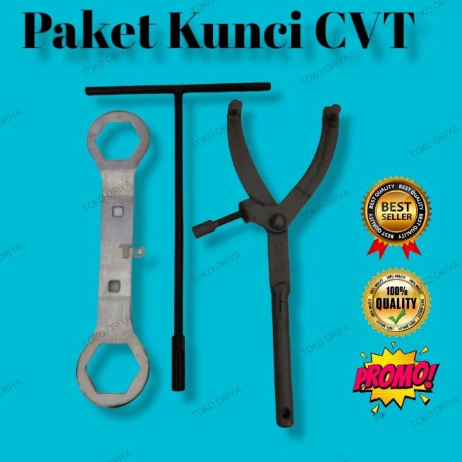 Kunci Treker CVT / PAKET Tracker CVT Motor Matic + Kunci 39 41 + T 8