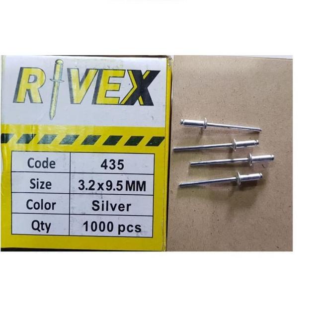PAKU RIVET BLIND RIVET 435 Harga 1 dus 1000 Pcs 1 kg