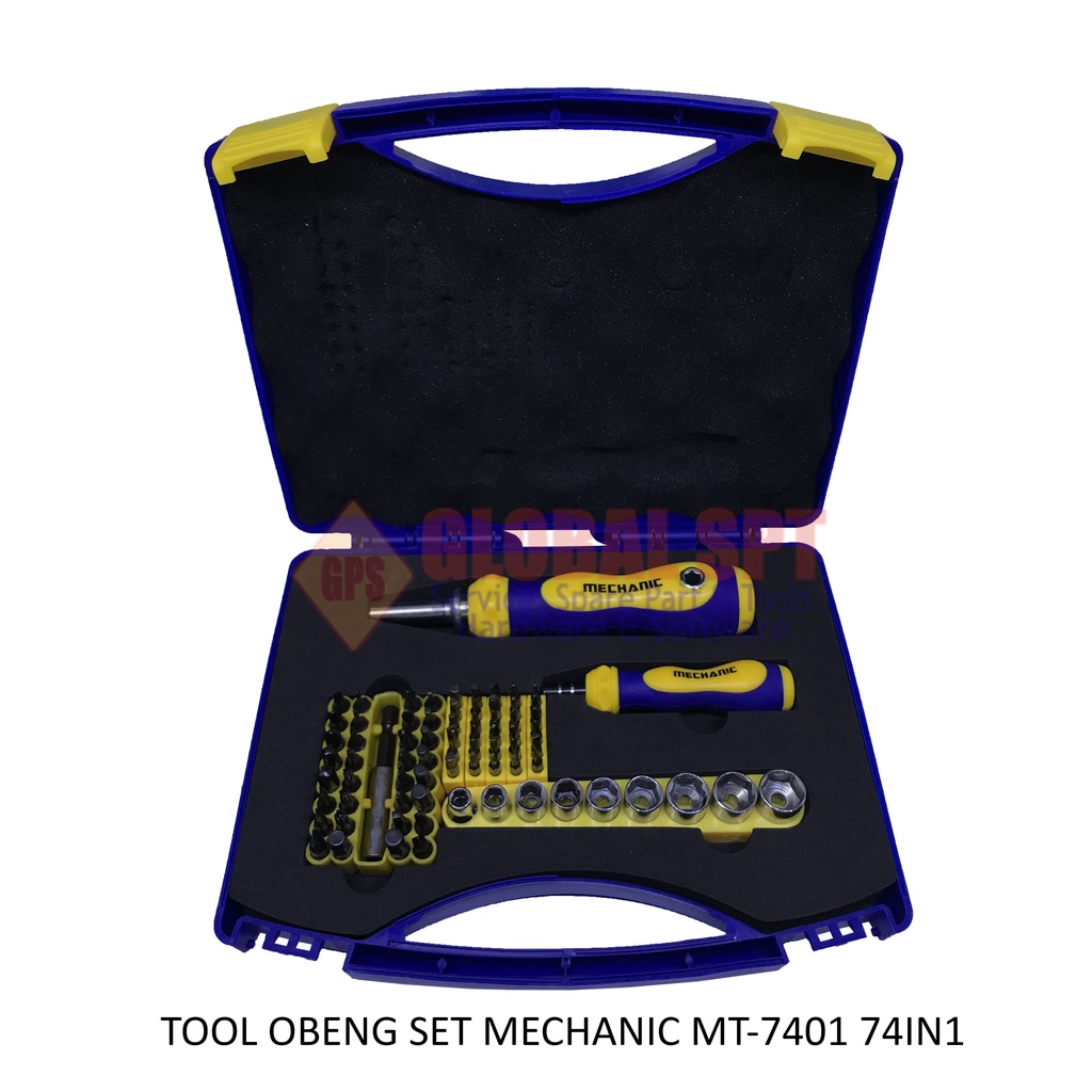 TOOL OBENG SET MECHANIC MT-7401 74IN1 / TOOLS