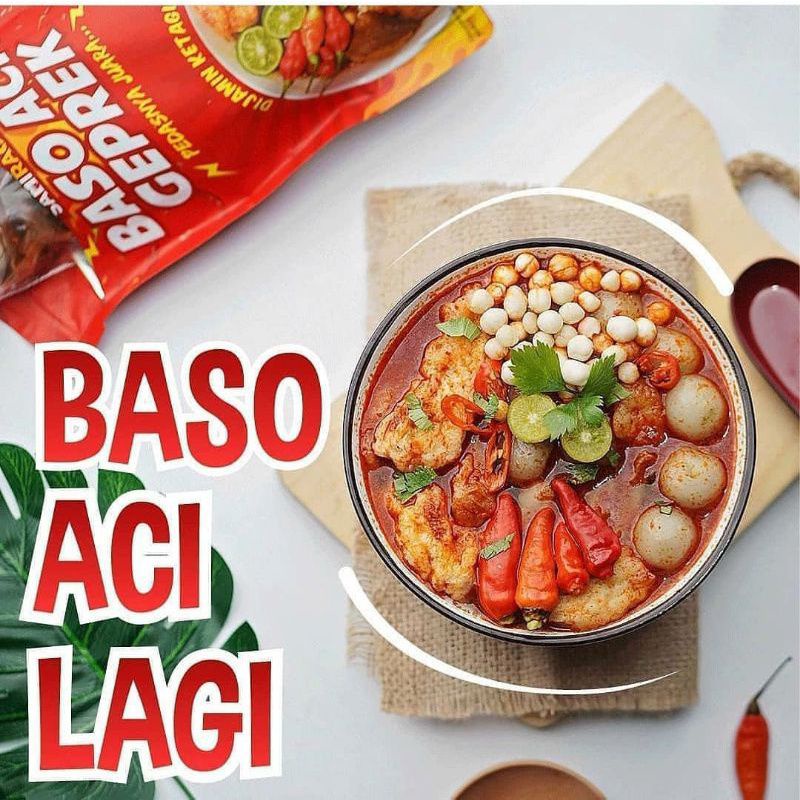 

bakso aci super pedas