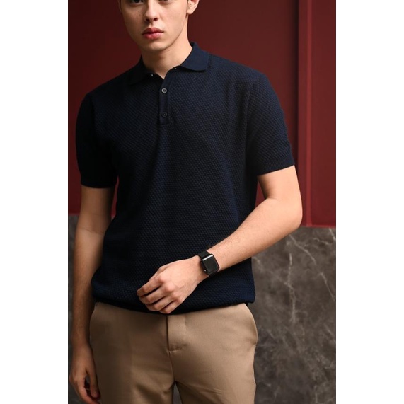 KAOS POLO PREPP STUDIO POLO HOVE NAVY - S