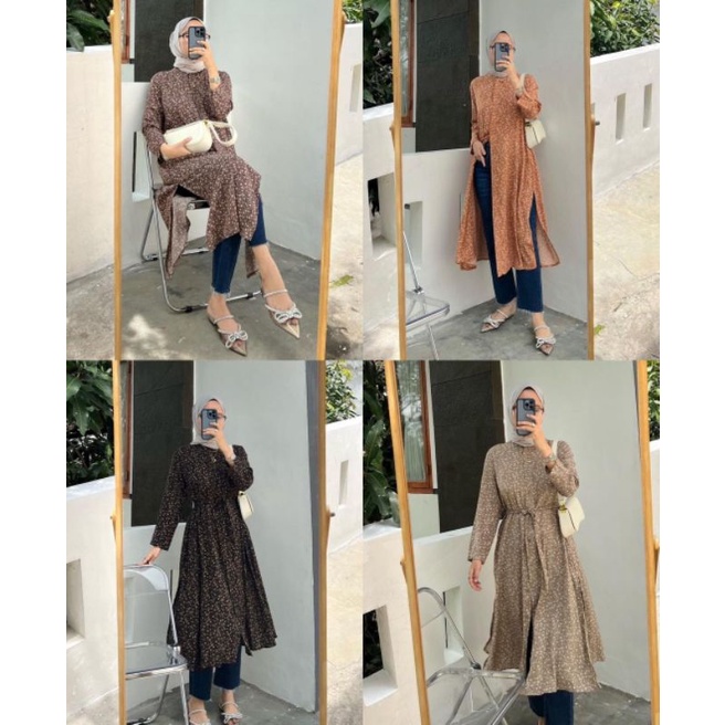 MIHO SLIT DRESS Outfix