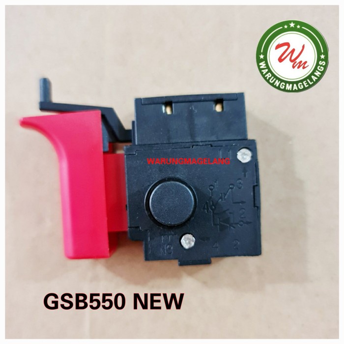 Switch Saklar for Mesin Bor BOSCH GSB550 NEW Gbm 1600 gbm1600