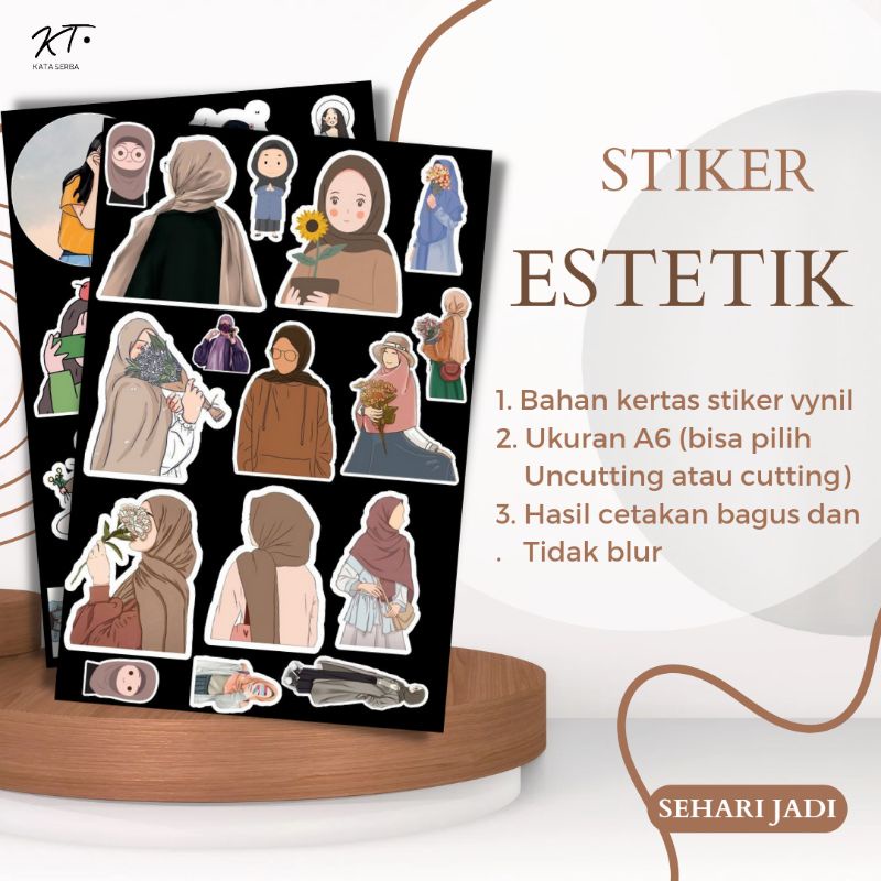 (PART 2) STICKER AESTETIC VINTAGE - STIKER ESTETIK - STIKER ESTETIK JURNAL - JURNAL STICKER VINTAGE 