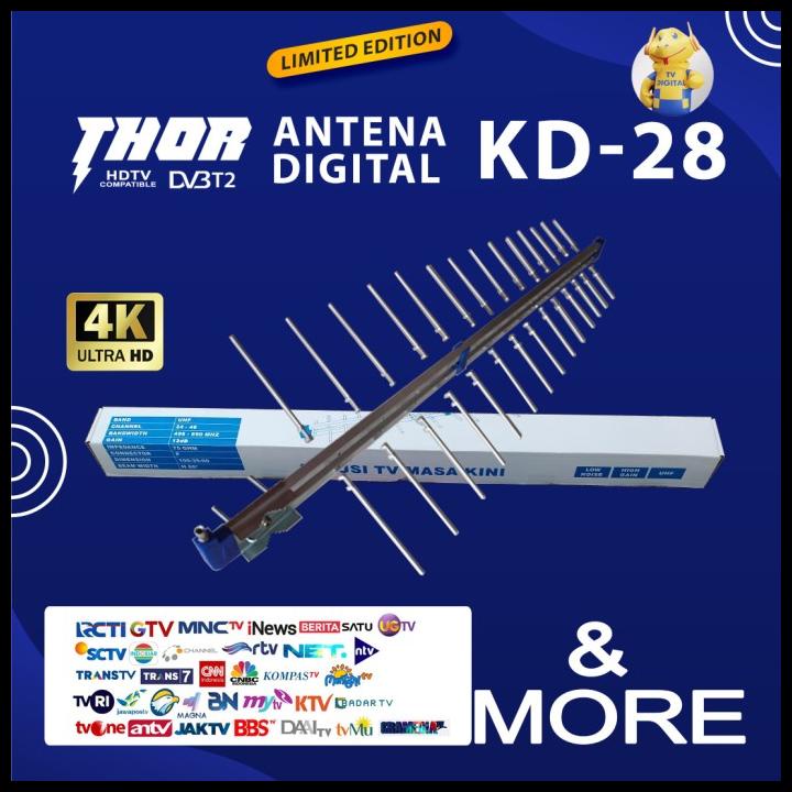 Thor Digital Antena Antena Knock Down