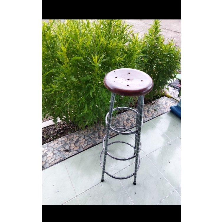 Kursi Bakso, Bar, Kafe, Coffe Shop Murah Kekinian Tinggi 100cm