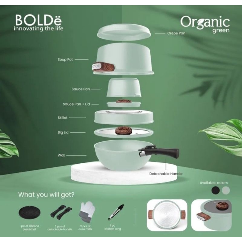 organic green by bolde