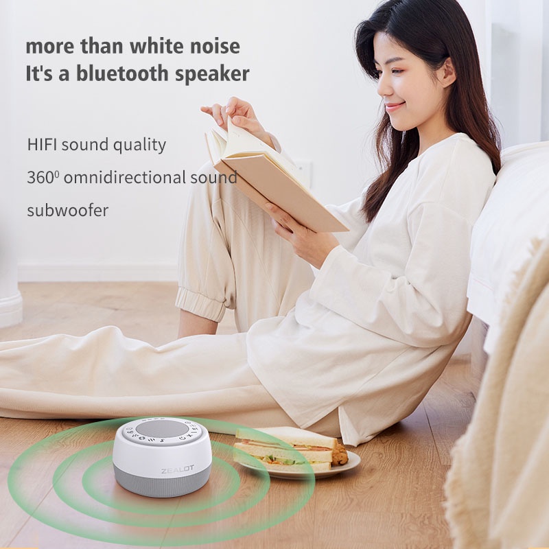 Speaker Portable Zealot Z5 White Noise Machine