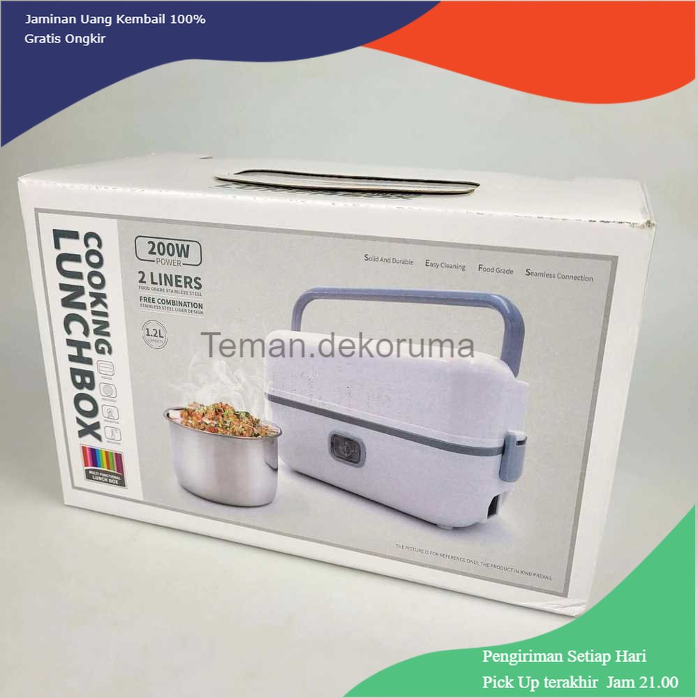 TD - PR ANYTRP Kotak Makan Pemanas Elektrik Bento Box 1 Layer - DFH-C01