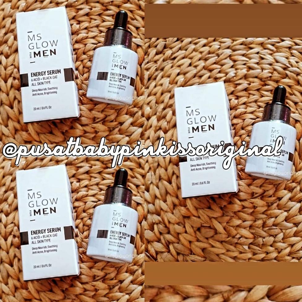 ↾ POWER SERUM MS GLOW FOR MEN // SERUM MEN MS GLOW // SERUM MS MEN ㅉ