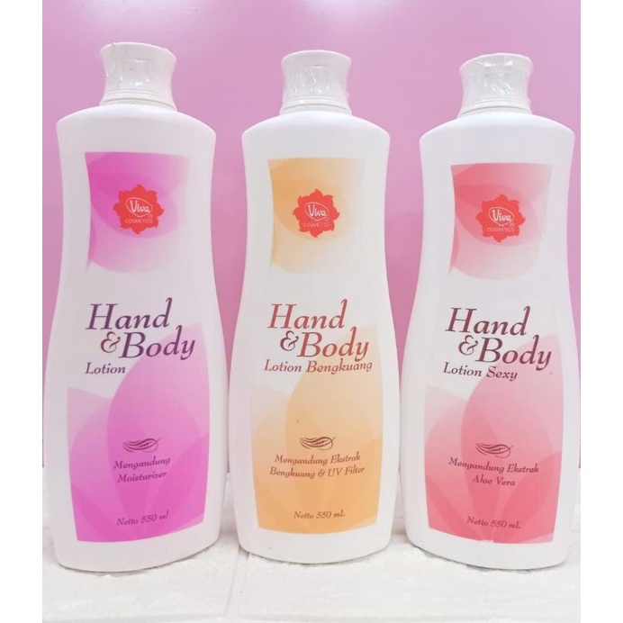 Jual Hand & Body Viva 550ml | Shopee Indonesia