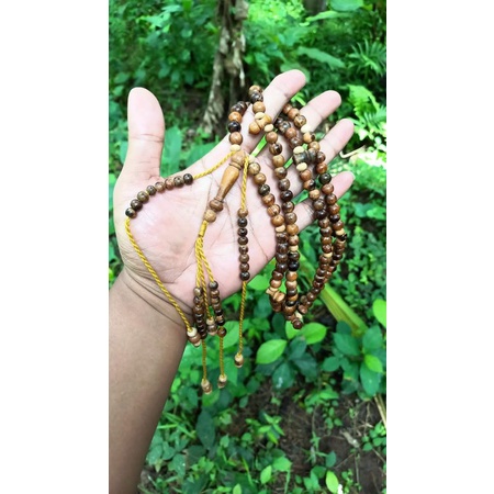 tasbih Tijani kayu gaharu wangi tasbih Ati Jani gaharu tasbih gaharu 100 butir tasbih Tijani thoriqo