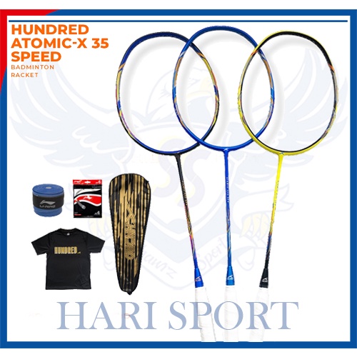 HUNDRED ATOMIC X 35 SPEED Original | HNDRD ATOMIC X35 Raket Badminton Bulutangkis