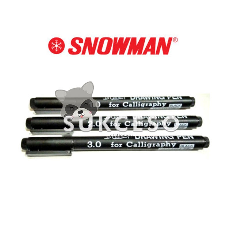 

Snowman Calligraphy Pen 700/ Drawing Pen Kaligrafi