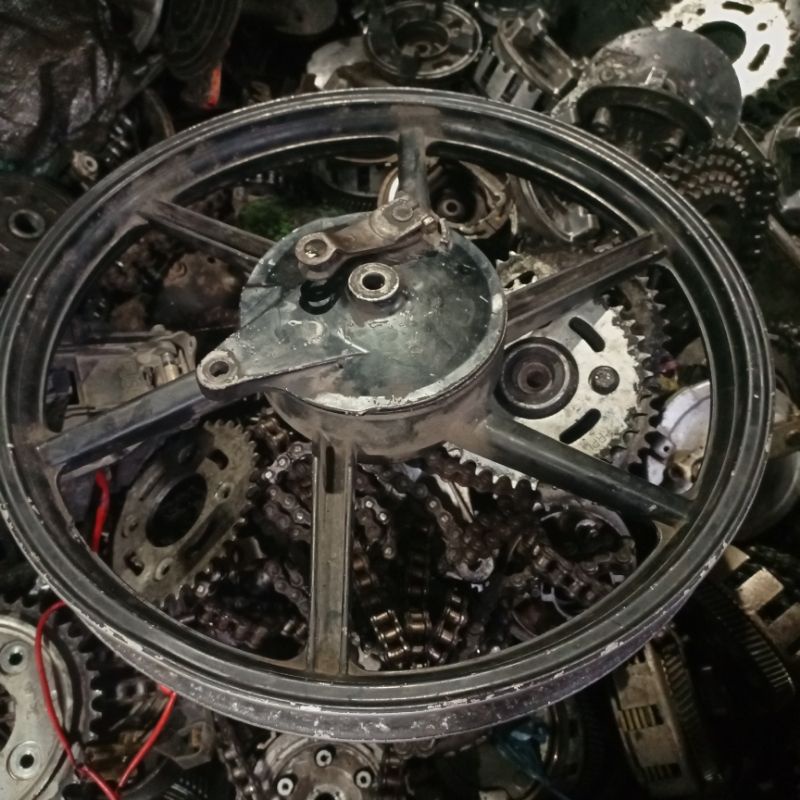 VELG RACING PALANG 6 DEPAN BELAKANG PNP YAMAHA