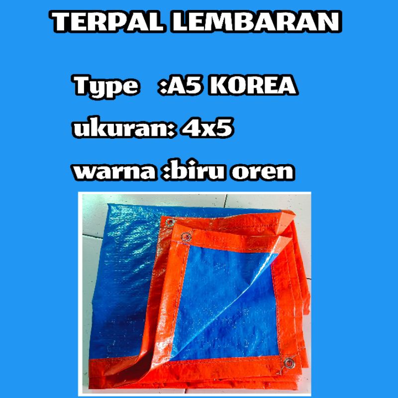 terpal murah 4x5 a5 korea