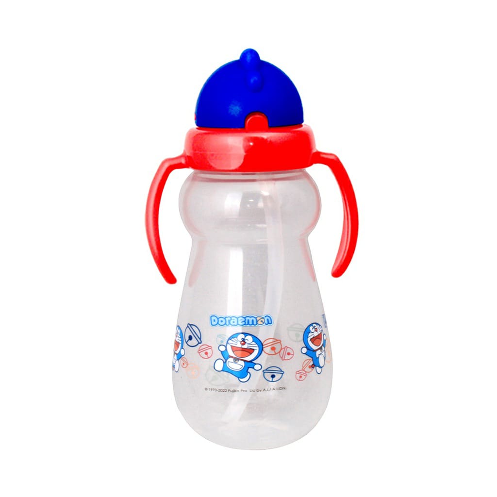 LustyBunny Doraemon Gelas Minum Bayi Training Cup With Straw  Bunny (DOR DG102 - 250ML / DOR DG202 - 330ML) Bunny Gelas Minum Training Cup With Straw