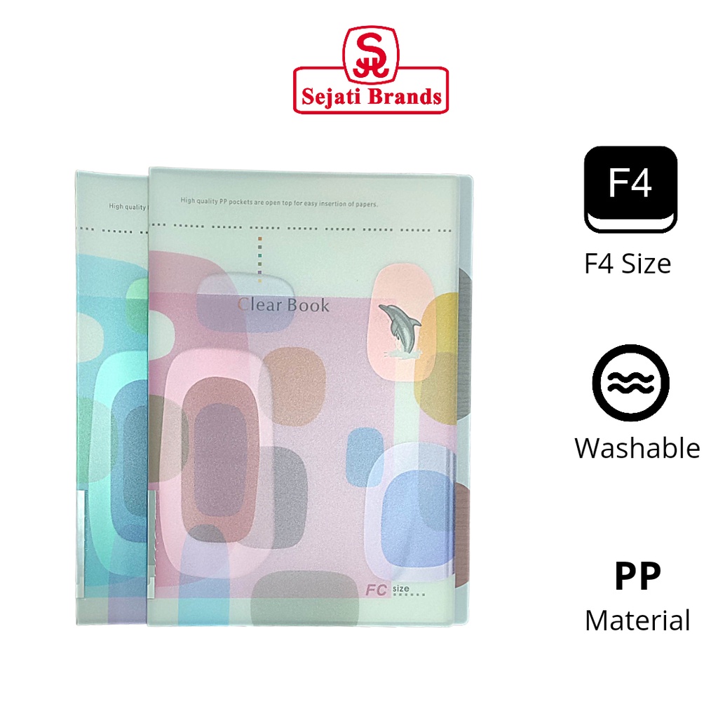 KINARY Map Plastik/Clear Holder/Dokumen Keeper A4 (CPF-30)