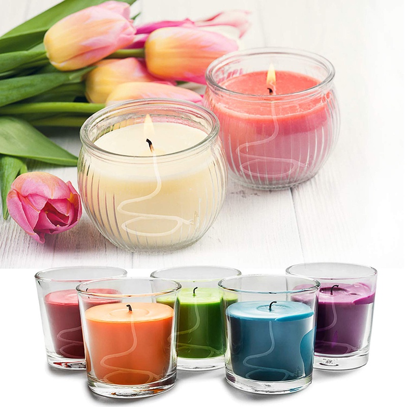 100Pcs 15 20Cm Sumbu Lilin Bahan Katun Candle Wicks Waxed Cotton Sumbu Lilin Tebal Solusi Kebutuhan