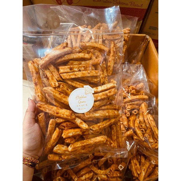 

Kerupuk Kentang Jetzz Pedas Manis!! RAPUH!!