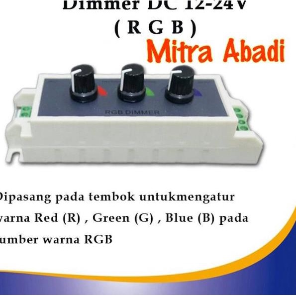 Dimmer DC 12-24V RGB