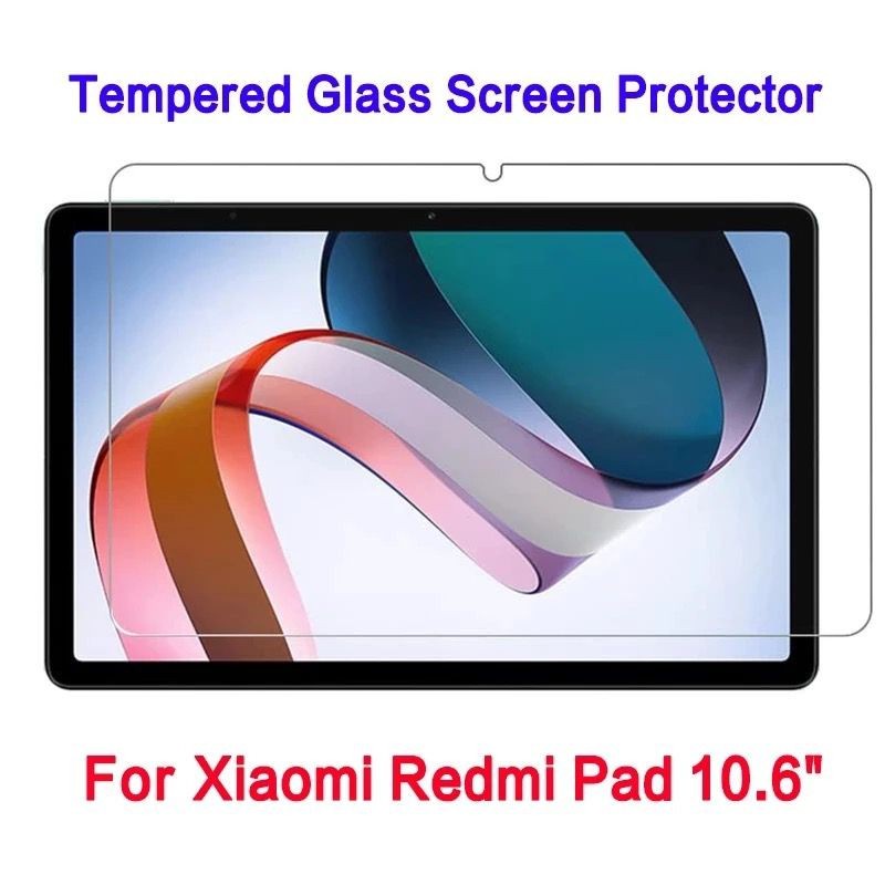 Pelindung Layar bahan Tempered glass Redmi Pad 10.6 Inch dan Redmi Pad SE