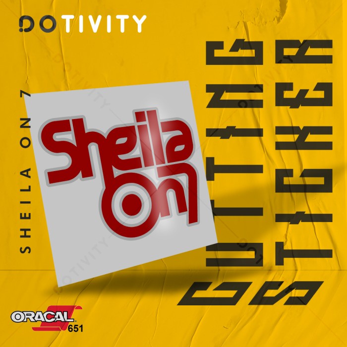 

Cutting Sticker SHEILA ON 7