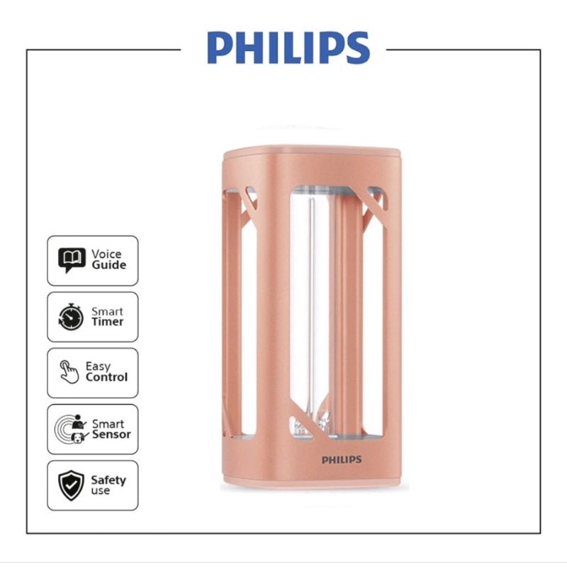 LAMPU UV UV-C PHILIPS DESK LAMP UV-C STERILIZER GERMICIDAL RUANGAN