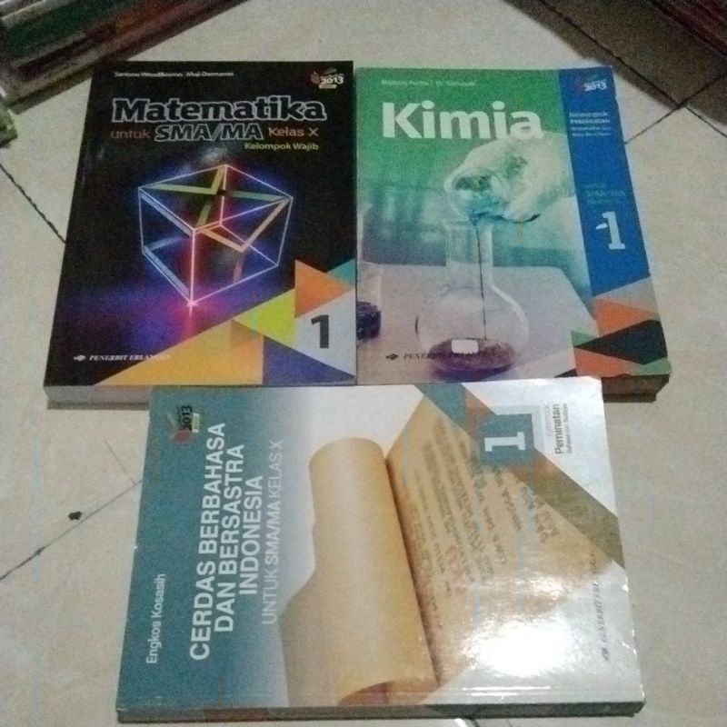 Jual MATEMATIKA SMA KELAS 10/X WAJIB,, SARTONO - Kimia SMA KELAS 10/X ...