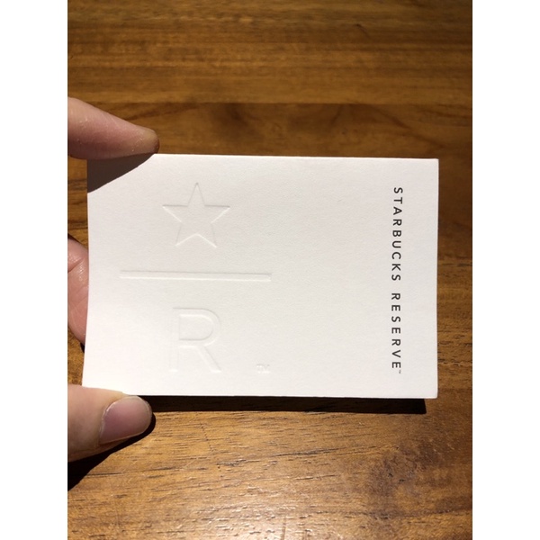 

Starbucks Reserve Card Sleeves - Amplop Card - White Colour - Limited